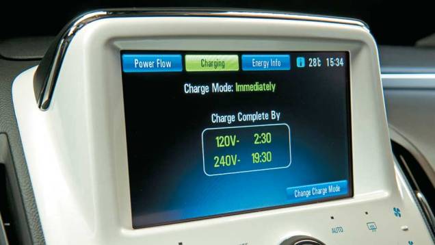 O sistema informa qual o tempo de duração das recargas | <a href="https://gutenberg.quatrorodas.abril.com.br/carros/chevrolet-volt-637764.shtml" rel="migration">Leia mais</a> O sistema informa qual o tempo de duração das recargas | <a href="https://gutenberg.quatrorodas.abril.com.br/carros/chevrolet-volt-637764.shtml" rel="migration">Leia mais</a>