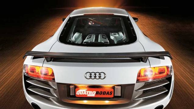 Aerofólio traseiro foi inspirado no R8 LMS de competição | <a href="https://gutenberg.quatrorodas.abril.com.br/carros/testes/aud-r8-gt-641441.shtml" rel="migration">Leia mais</a> Aerofólio traseiro foi inspirado no R8 LMS de competição | <a href="https://gutenberg.quatrorodas.abril.com.br/carros/testes/aud-r8-gt-641441.shtml" rel="migration">Leia mais</a>