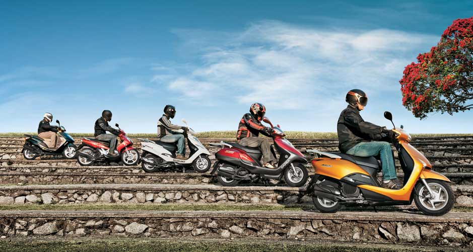 Confronto de scooters