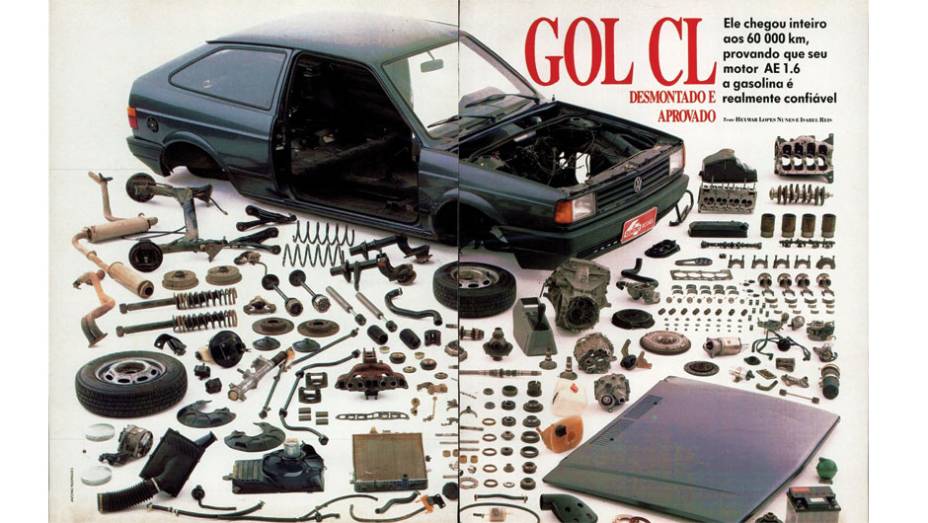 Gol CL 1.6: o modelo mais vendido do Brasil chegou inteiro ao fim dos 60 mil quil&ocirc;metros, comprovando a resist&ecirc;ncia do motor AE 1.6 | <a href="https://gutenberg.quatrorodas.abril.com.br/acervodigital/home.aspx?edicao=380&pg=33" rel="migration">Leia mais</a>