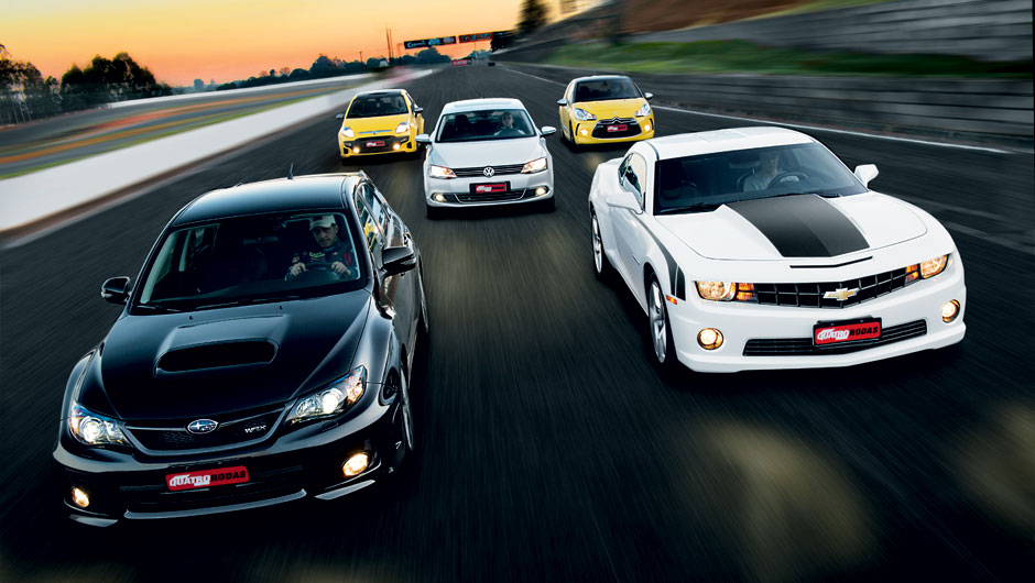 Camaro x DS3 x Punto x Jetta x Impreza