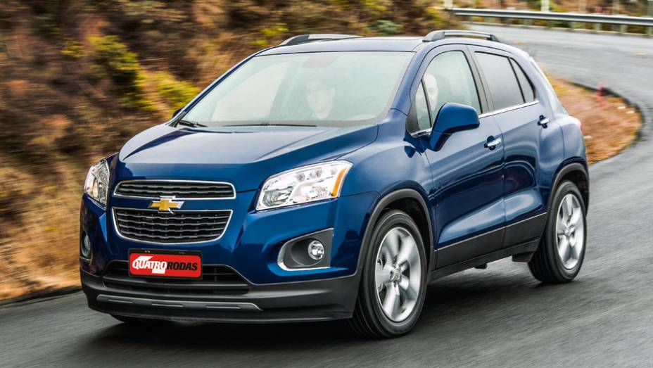 O estilo é 100% Chevrolet: mistura de Cruze com Spin | <a href="https://gutenberg.quatrorodas.abril.com.br/carros/impressoes/chevrolet-trax-725231.shtml" rel="migration">Leia mais</a>