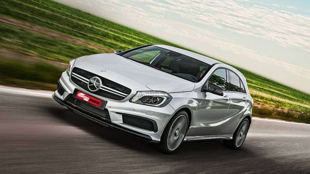 O 2.0 turbo leva o A 45 AMG a 100 km/h em apenas 4,6 segundos | <a href="https://gutenberg.quatrorodas.abril.com.br/carros/impressoes/mercedes-benz-45-amg-751203.shtml" rel="migration">Leia mais</a> O 2.0 turbo leva o A 45 AMG a 100 km/h em apenas 4,6 segundos | <a href="https://gutenberg.quatrorodas.abril.com.br/carros/impressoes/mercedes-benz-45-amg-751203.shtml" rel="migration">Leia mais</a>