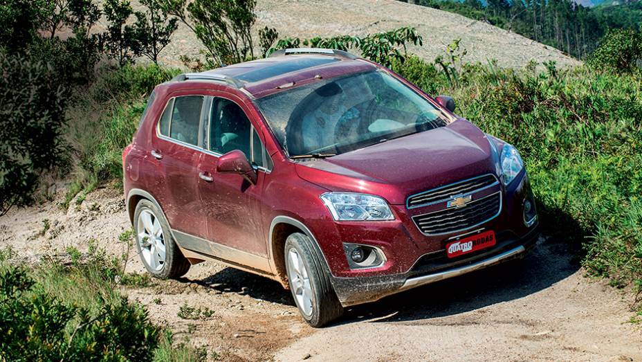 O acabamento esmerado do GM chamou atenção no percurso | <a href="https://gutenberg.quatrorodas.abril.com.br/carros/testes/aventureiros-urbanos-777231.shtml" rel="migration">Leia mais</a>