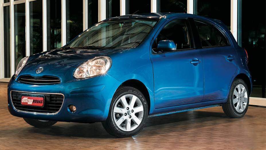 O March est&aacute; perto de receber uma atualiza&ccedil;&atilde;o de estilo | <a href="https://gutenberg.quatrorodas.abril.com.br/carros/comparativos/hatches-compactos-entrada-779938.shtml" rel="migration">Leia mais</a>