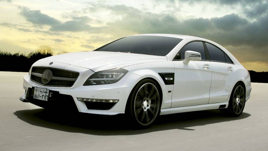 O B63 é um Mercedes CLS que ganhou 63 cv e roupagem mais agressiva | <a href="https://gutenberg.quatrorodas.abril.com.br/carros/impressoes/brabus-cls-787697.shtml" rel="migration">Leia mais</a>