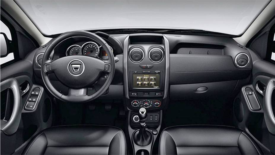 O painel ser&aacute; basicamente o mesmo do Logan atual,  | <a href="https://gutenberg.quatrorodas.abril.com.br/reportagens/geral/vale-esperar-renault-duster-picape-790799.shtml" rel="migration">Leia mais</a>