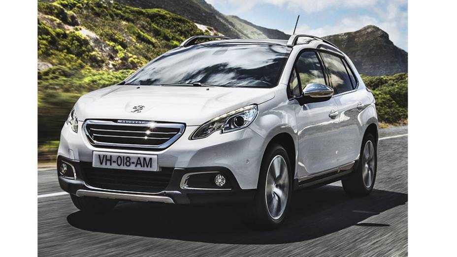 SUV é 20 cm mais longo e 10 cm mais alto que o Peugeot 208 hatch | <a href="https://gutenberg.quatrorodas.abril.com.br/reportagens/geral/vale-esperar-peugeot-2008-793301.shtml" rel="migration">Leia mais</a>