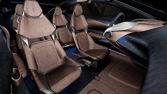 Cabine é luxuosa e com estofamento em couro Nubuck nos bancos para os quatro ocupantes | <a href="https://gutenberg.quatrorodas.abril.com.br/noticias/saloes/genebra-2015/aston-martin-exibe-conceito-dbx-genebra-842885.shtml" target="_blank" rel="migration">Leia mais</a> Cabine é luxuosa e com estofamento em couro Nubuck nos bancos para os quatro ocupantes | <a href="https://gutenberg.quatrorodas.abril.com.br/noticias/saloes/genebra-2015/aston-martin-exibe-conceito-dbx-genebra-842885.shtml" target="_blank" rel="migration">Leia mais</a>