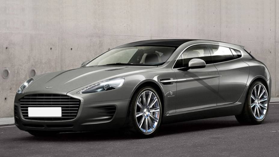 Bertoni divulgou as imagens do Aston Martin Jet 2+2 | <a href="https://gutenberg.quatrorodas.abril.com.br/saloes/genebra/2013/bertone-revela-novo-aston-martin-734487.shtml" rel="migration">Leia mais</a>