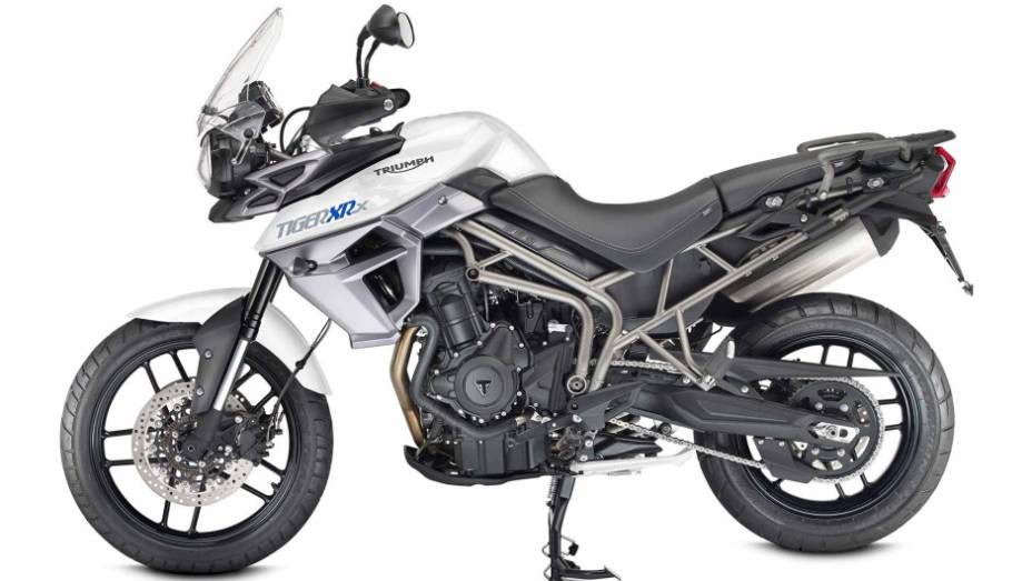 Triumph Tiger 800 XRx | <a href="https://gutenberg.quatrorodas.abril.com.br/moto/noticias/confira-novidades-salao-milao-2014-812658.shtml" rel="migration">Leia mais</a>