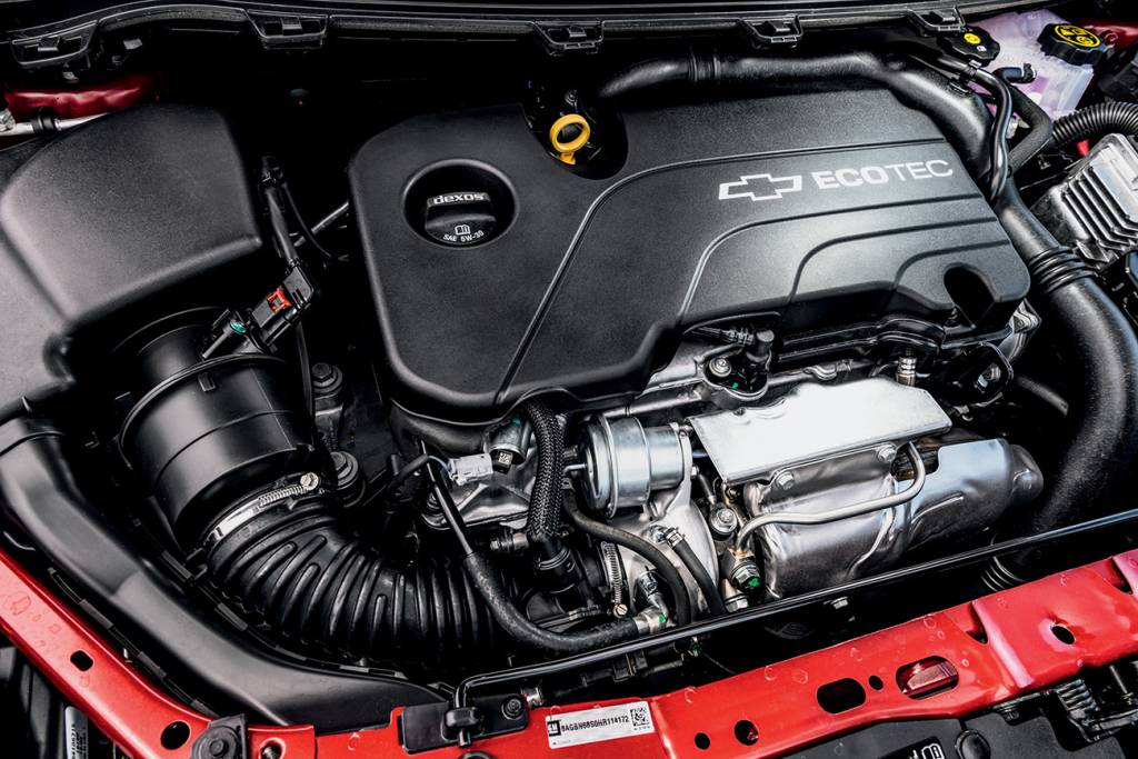 Chevrolet Cruze Sport6 Motor 1.4 turbo é o destaque, com 153 cv e 24,5 mkgf