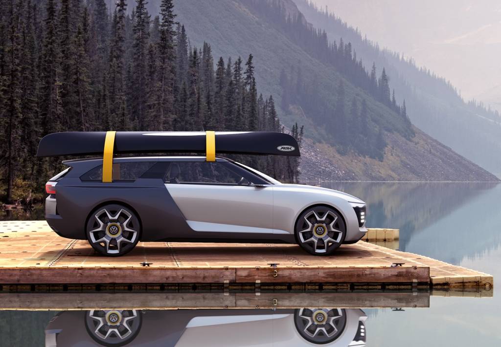 Volkswagen Varok: um conceito meio picape, meio shooting brake