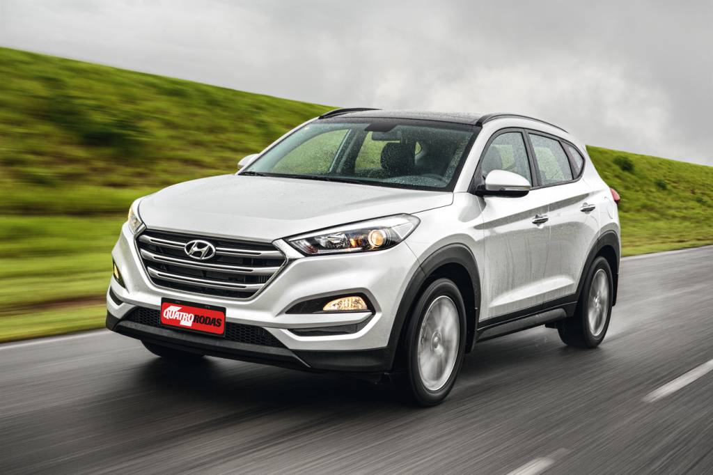 Hyundai New Tucson Grade hexagonal no New Tucson: um clássico da Hyundai