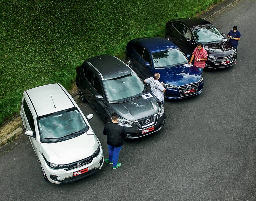 Mobi, Kicks, A3 e Cruze: quem foi atendido em menos tempo?