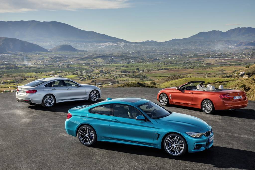 BMW Série 4 e M4 recebem discreto facelift