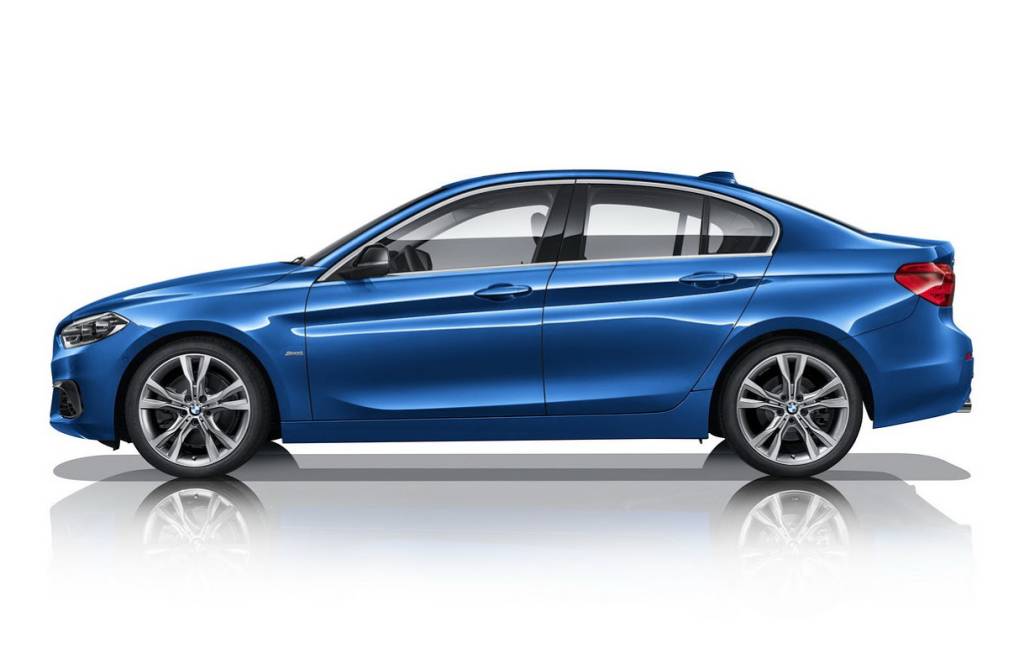 BMW Série 1 Sedan Medidas são bem parecidas com as do Audi A3 Sedan