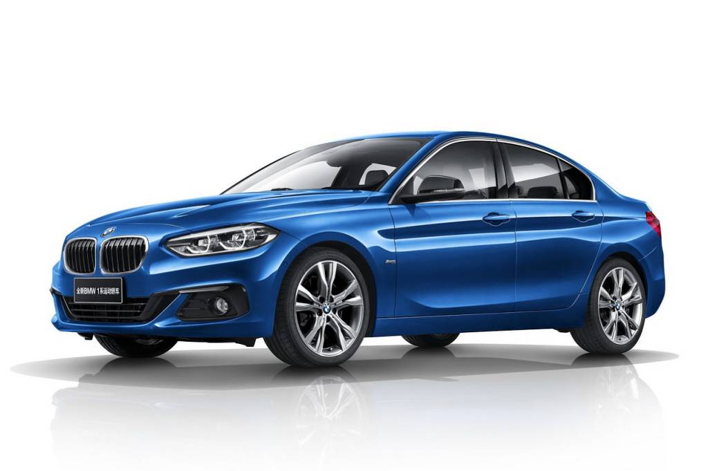 BMW Série 1 Sedan Projeto foi desenvolvido em parceria com a chinesa Brilliance