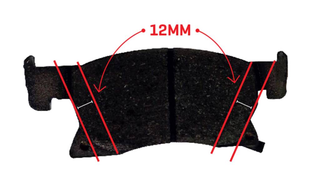 Pastilha de freio do Chevrolet Cruze Boletim indica onde desgastar a pastilha