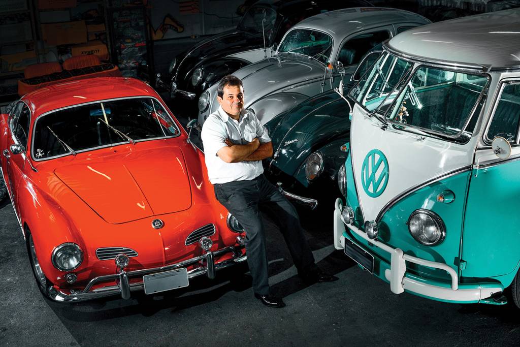 Peixe ainda tem uma Kombi 1961 e um Karmann Ghia