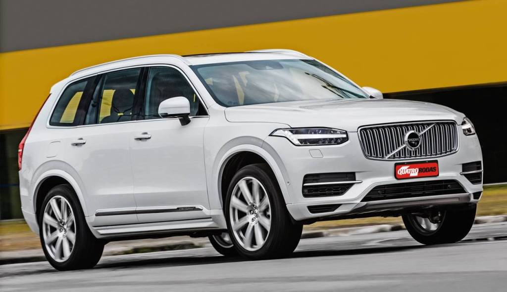 Volvo XC90 T8 Leds em forma de T: nova marca registrada da Volvo