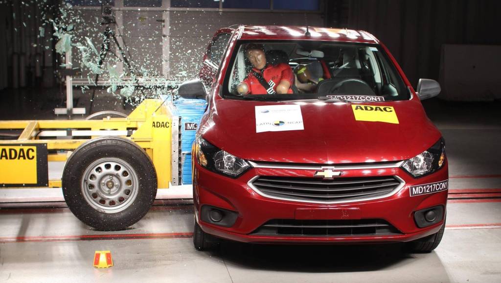 Chevrolet Onix – crash test Latin NCAP