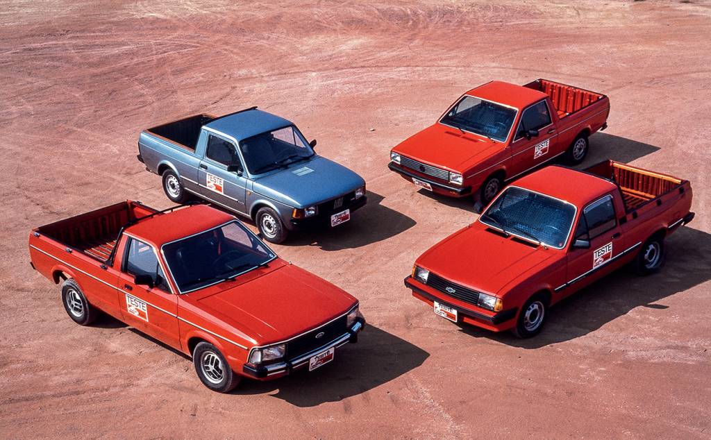 Saveiro, City, Chevy 500 e Pampa: as clássicas picapinhas nacionais dos anos 80