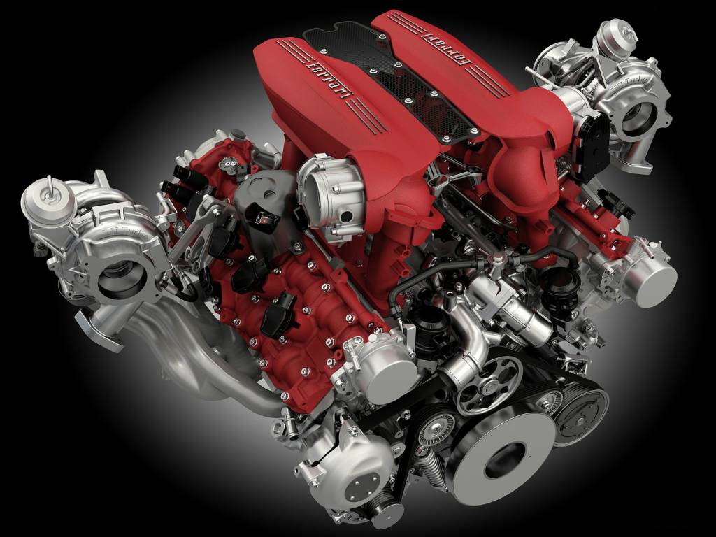 Ferrari 488 GTB Motor