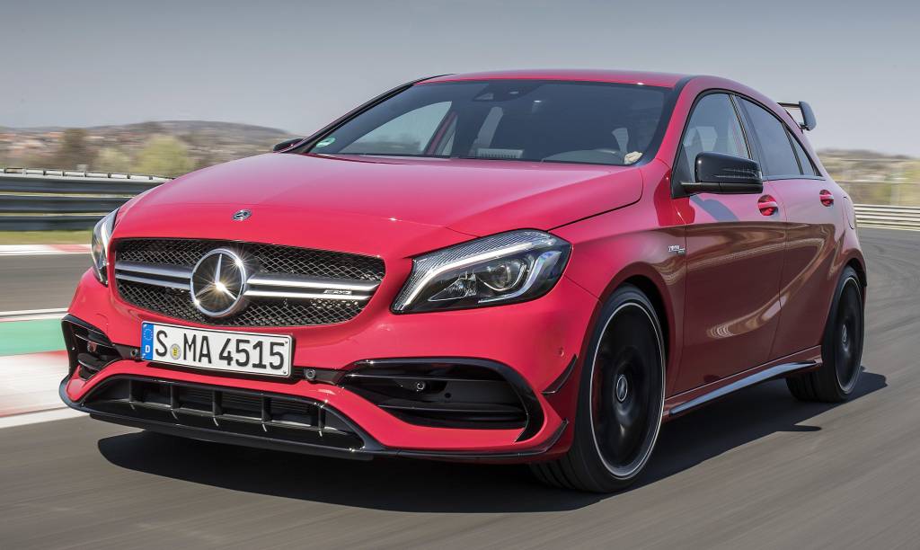 Mercedes-AMG A45 4MATIC (W176); Fahrveranstaltung Mercedes-Benz Compact Cars Ungarn 2017