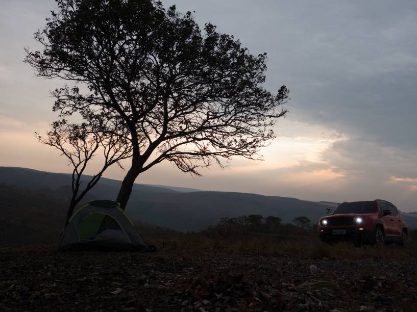 Fim do dia na Chapada dos Veadeiros