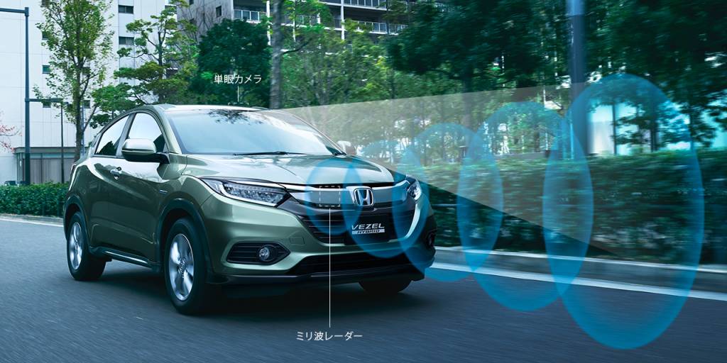 Novo Honda HR-V sensores
