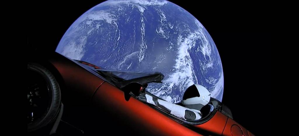 O Tesla espacial será o carro mais rápido (e rodado) do mundo