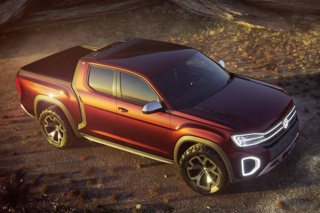 Atlas Tanoak: Volkswagen apresenta picape maior que a Amarok