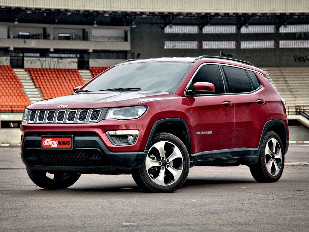 Longa Duração do Jeep Compass Longa Duração: problemas no câmbio e no farol permanecem no Jeep Compass