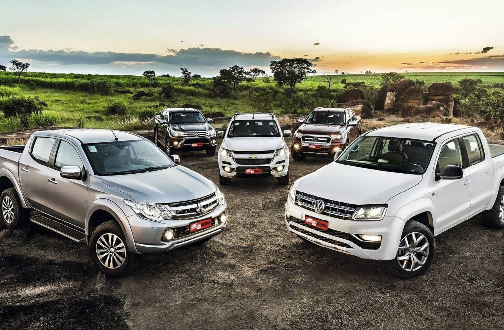 Amarok V6 x L200 Sport x S10 High Country x Ranger Limited x Hilux SRX