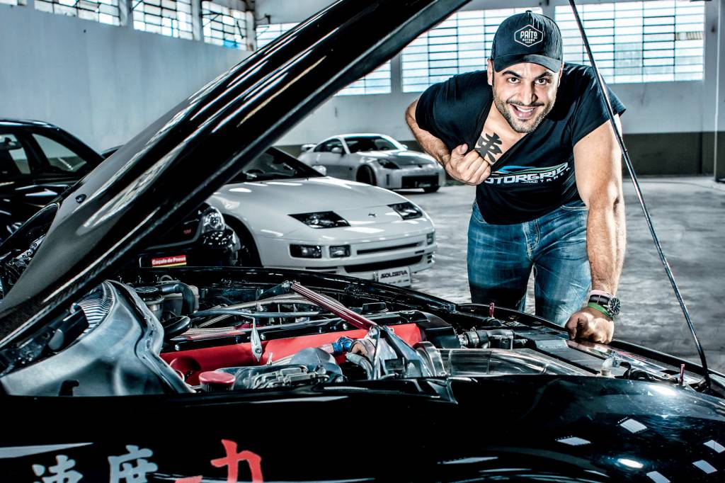 O comerciante apaixonado por esportivos japoneses