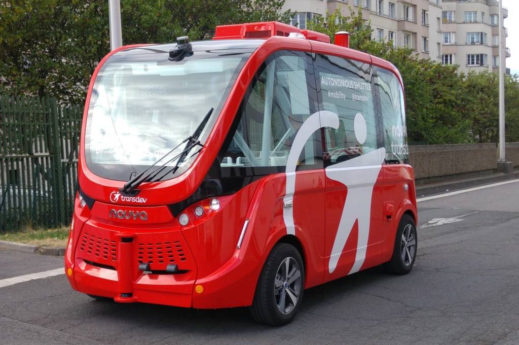 Navya Trapizio Ônibus Autônomo Navya Trapizio Ônibus Autônomo