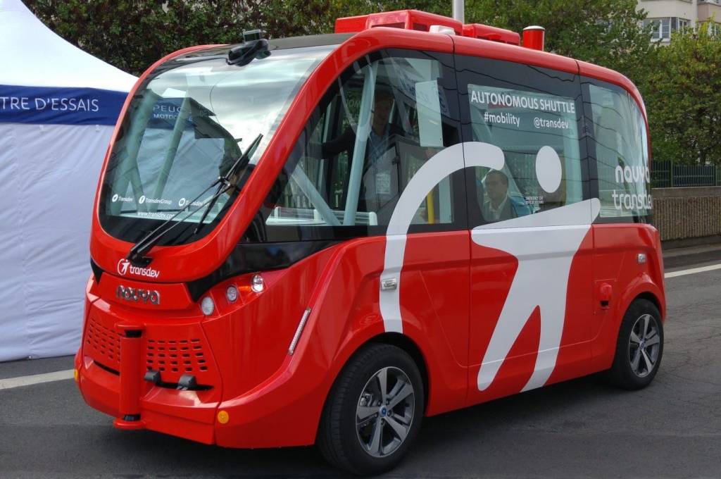 Navya Trapizio Ônibus Autônomo Navya Trapizio Ônibus Autônomo