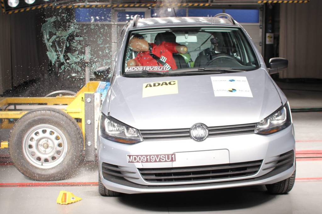 Volkswagen SpaceFox Crash Test Latin NCAP Volkswagen SpaceFox Crash Test Latin NCAP