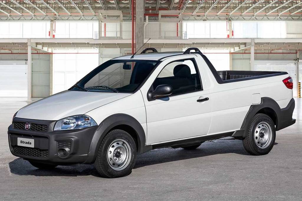 Fiat Strada 2020 Dianteira 3-4 Estática Fiat Strada 2020 Dianteira 3-4 Estática