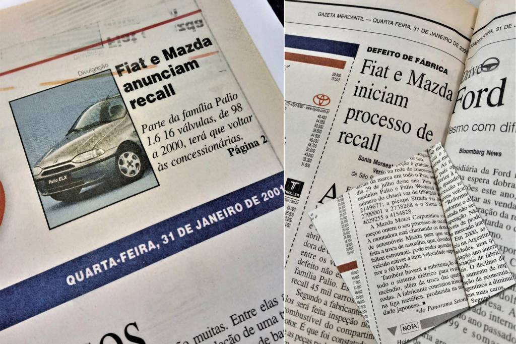 A nota do falso recall publicada na Gazeta Mercantil A nota do falso recall publicada na Gazeta Mercantil