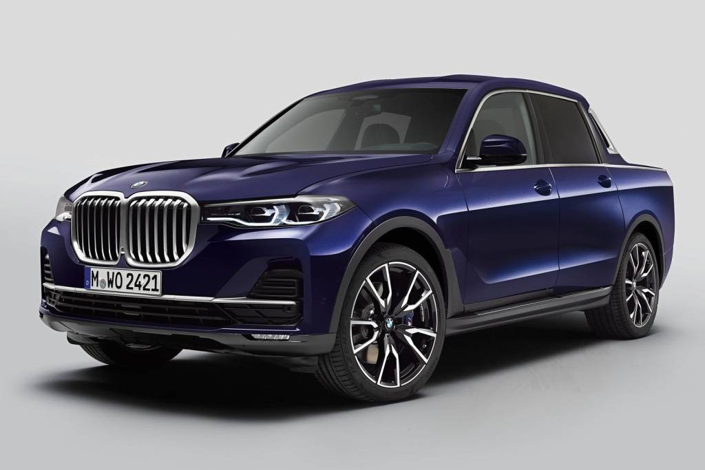 BMW converte SUV X7 em picape, e ela é quase do tamanho de uma Classe X