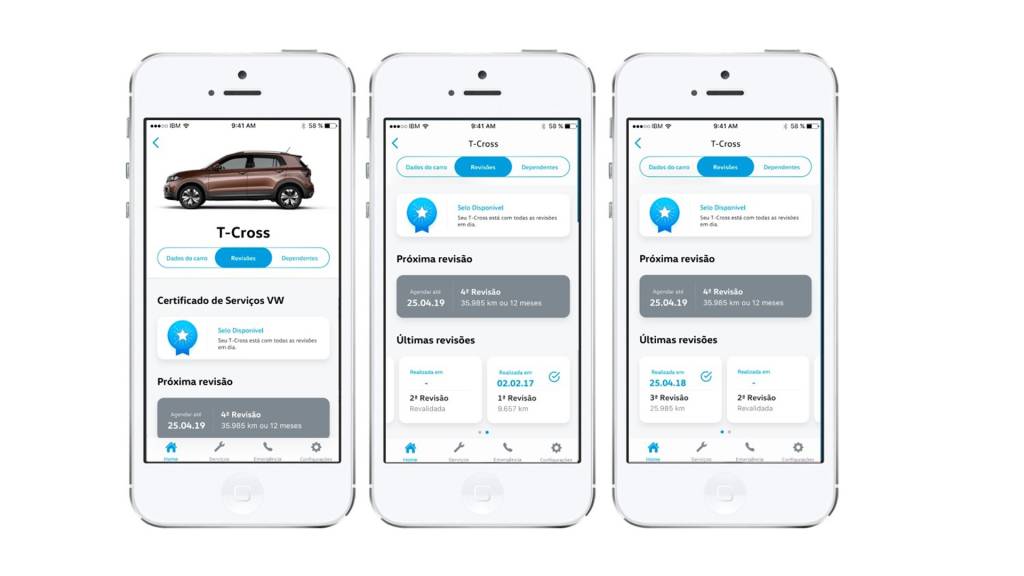 VW permitirá agendar revisão e até escolher o mecânico pelo celular
