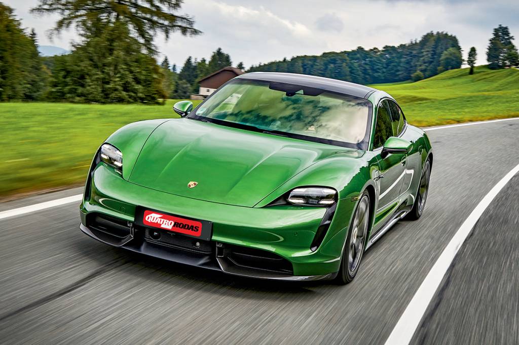 Porsche Taycan Turbo S Novas tecnologias: quem disse que carro elétrico não precisa de marchas?