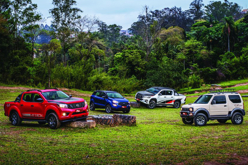 Frontier, Ecosport, Hilux, Jimny Frontier, Ecosport, Hilux, Jimny