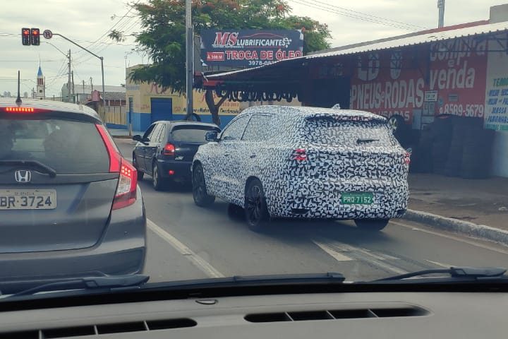 Caoa Chery Tiggo 8 flagra Caoa Chery Tiggo 8 flagra