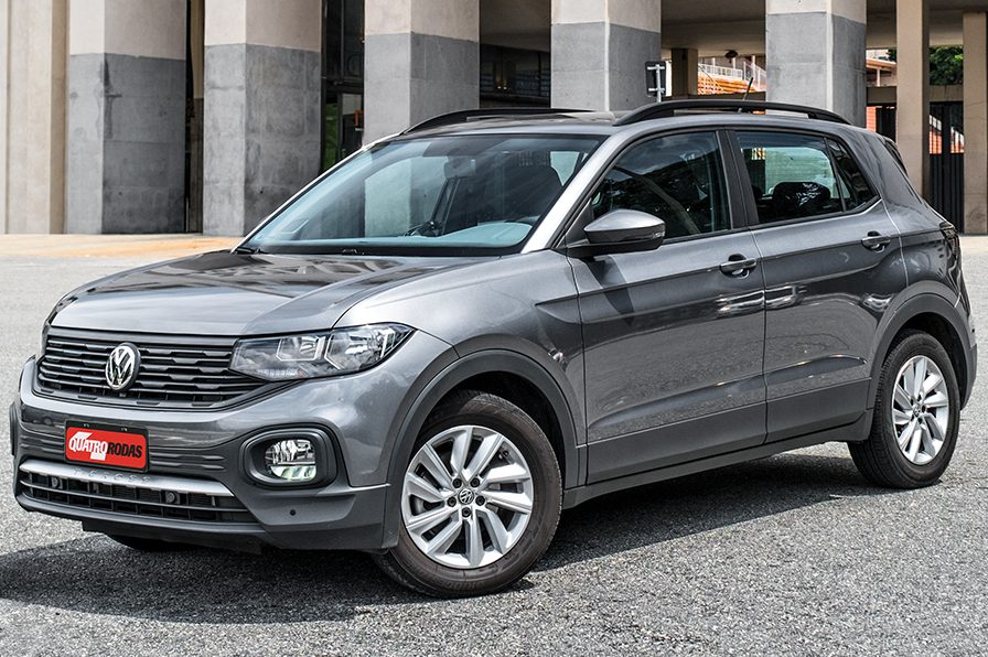 Volkswagen T-Cross 200 TSI Teste: VW T-Cross 200 TSI manual é um Up! turbo com porte de SUV