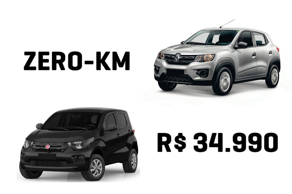 Triste realidade: não existe mais carro zero abaixo de R$ 35.000 no Brasil