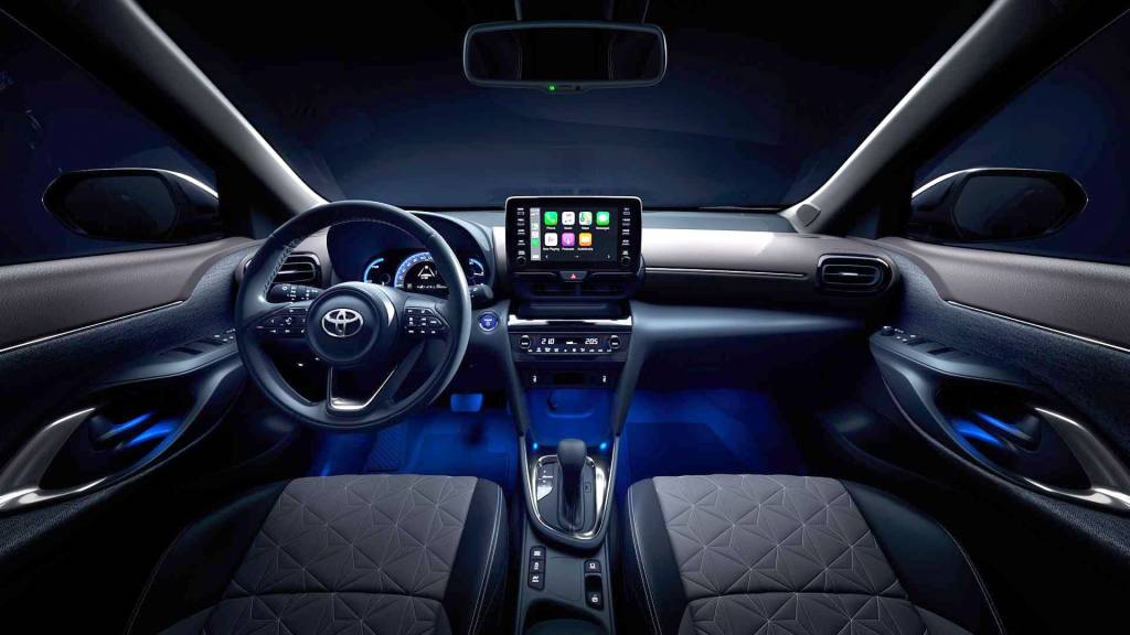 Toyota-Yaris-Cross-suv (7) painel yaris cross