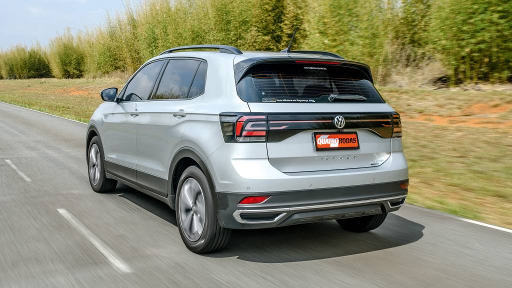 Volkswagen T-Cross testado por QUATRO RODAS Volkswagen T-Cross foi o SUV mais vendido de fevereiro